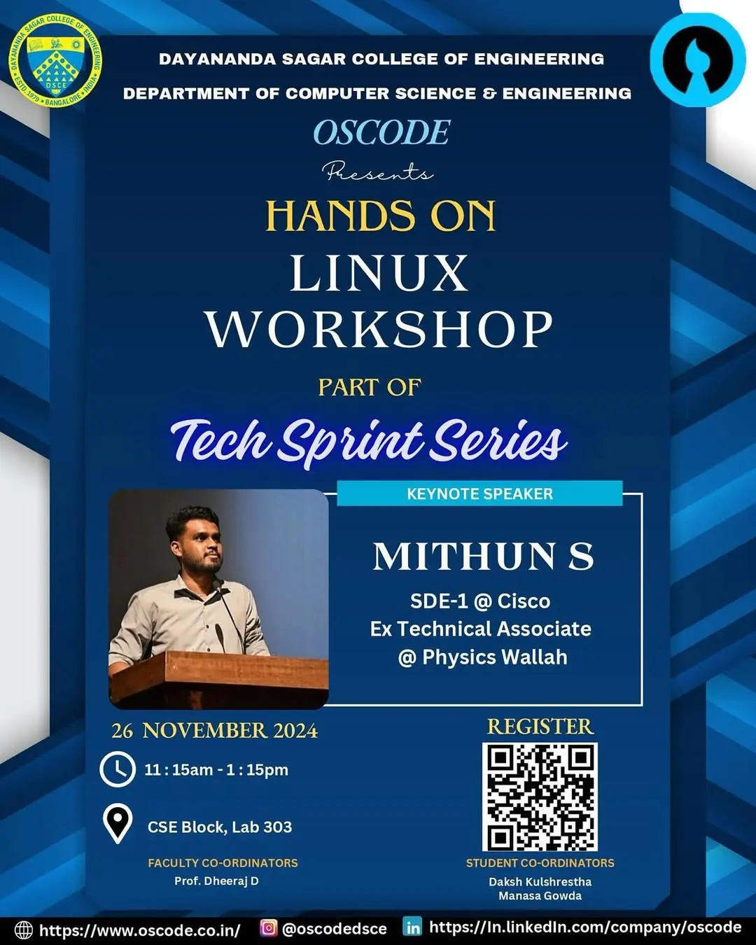 Linux Workshop:Tech Sprint Series