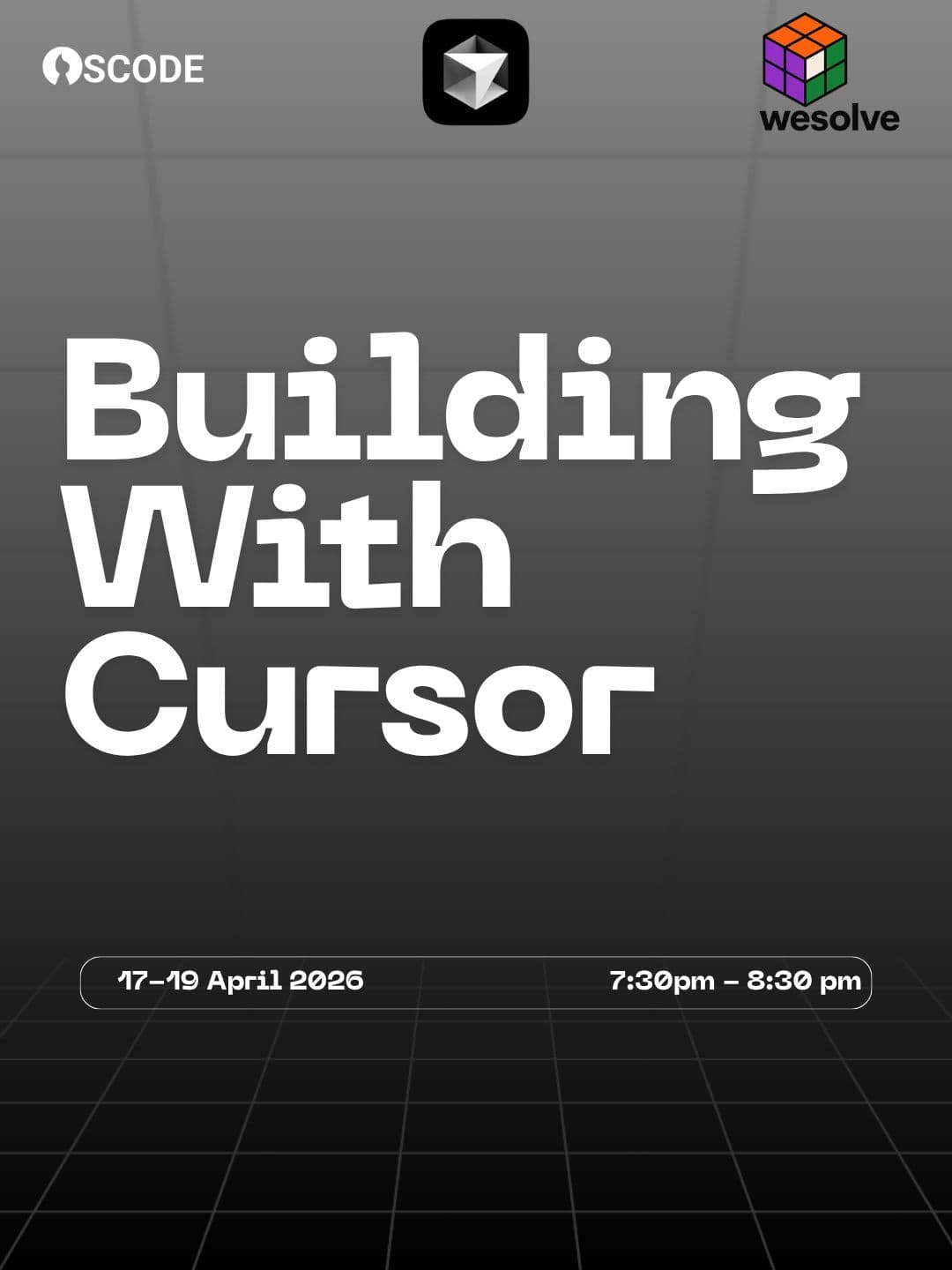Build With Cursor - 3-Day Virtual Workshop